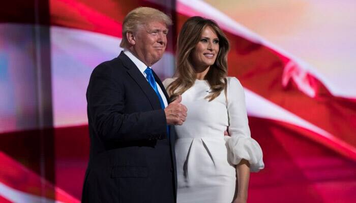 Donald John Trump and Melania Knauss