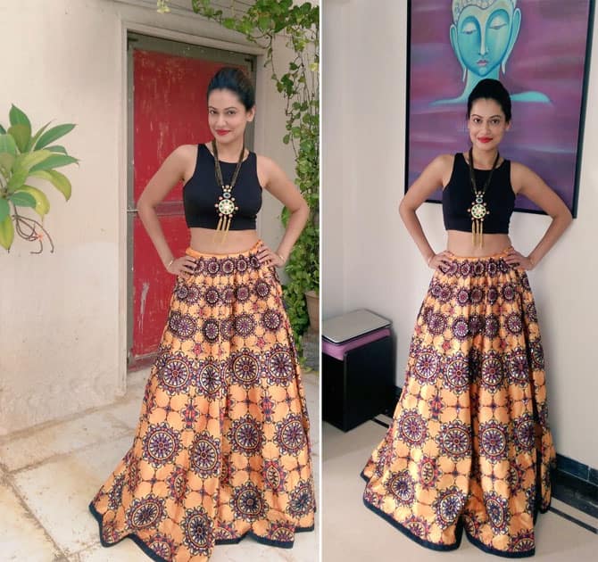 Wearing this lovely #ArchanaKochchar outfit- PAYAL ROHATGI