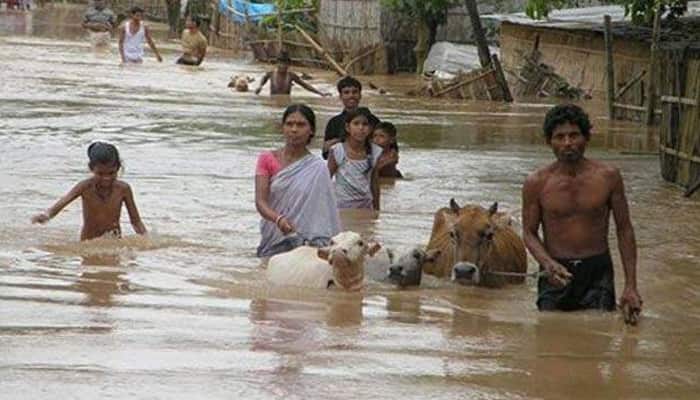 Floods batter Assam, Arunachal; 3 die in Uttarakhand wall collapse