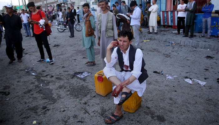80 killed, over 200 injured in twin suicide bomb attacks on Kabul protesters; Islamic State claims responsibility
