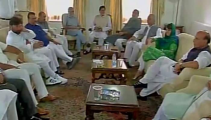 Home Minister Rajnath Singh chairs high-level meeting in Kashmir