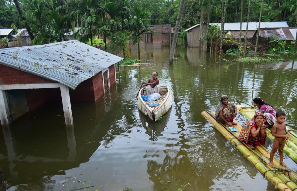 Flood in Bongaigaon