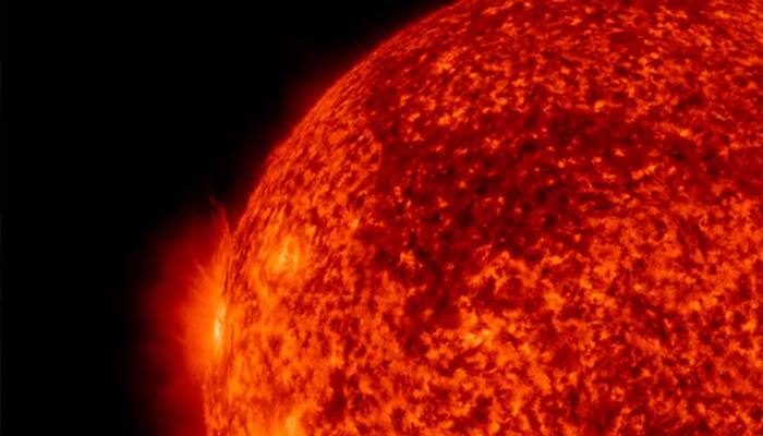 Watch video: NASA&#039;s SDO captures solar material bursting from the sun! 