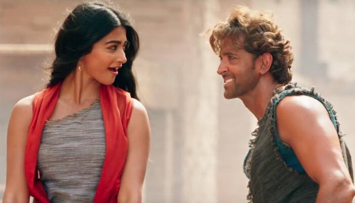 Hrithik Roshan, Pooja Hegde drench in colours of old-age romance in &#039;Sarsariya&#039; from &#039;Mohenjo Daro&#039;!