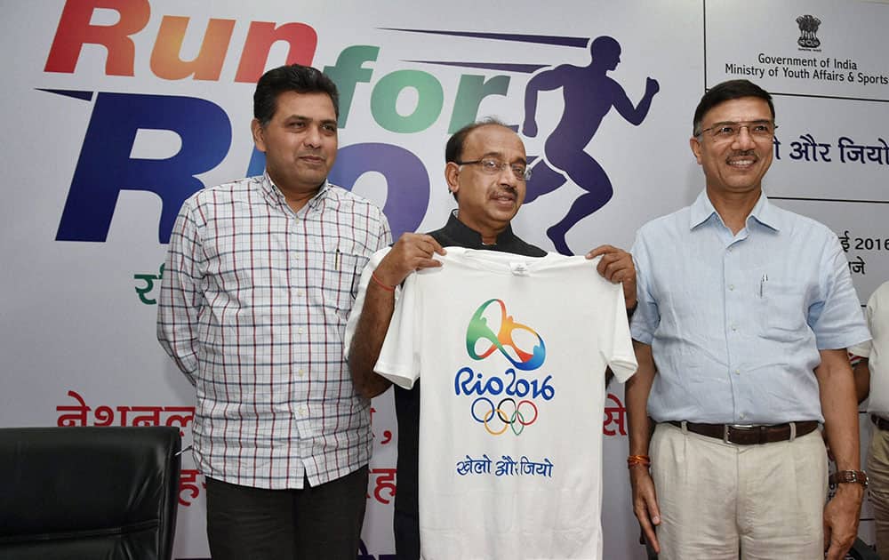 Sports Minister Vijay Goel 