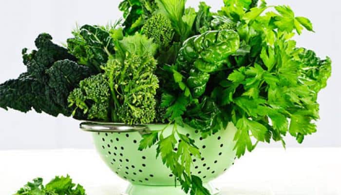 Dark-green leafy vegetables
