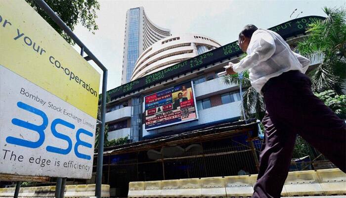 GST expectations buoy equity markets; Sensex trading at 28,121