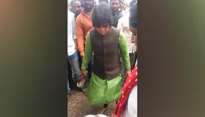 Activist Trupti Desai beats up man with slipper in public for refusing to marry – Watch viral video