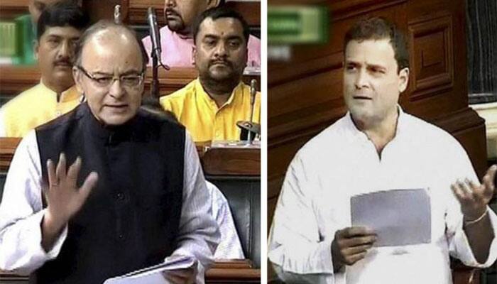 Price rise: FM Jaitley counters Rahul Gandhi, says bluster no match to statistics