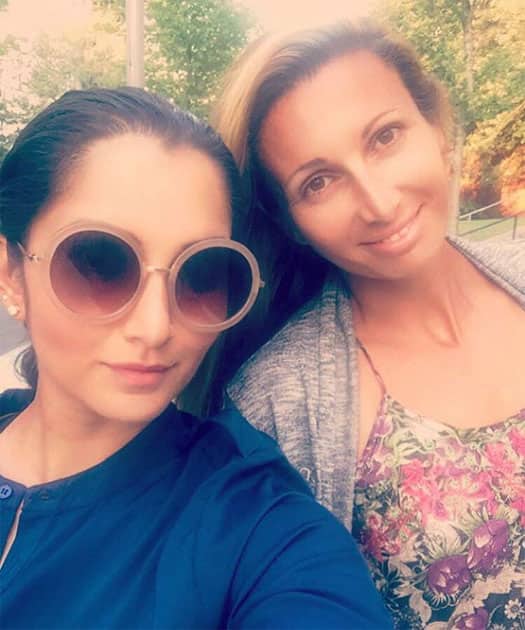 A stroll in Montreal- Sania Mirza A stroll in Montreal- Sania Mirza