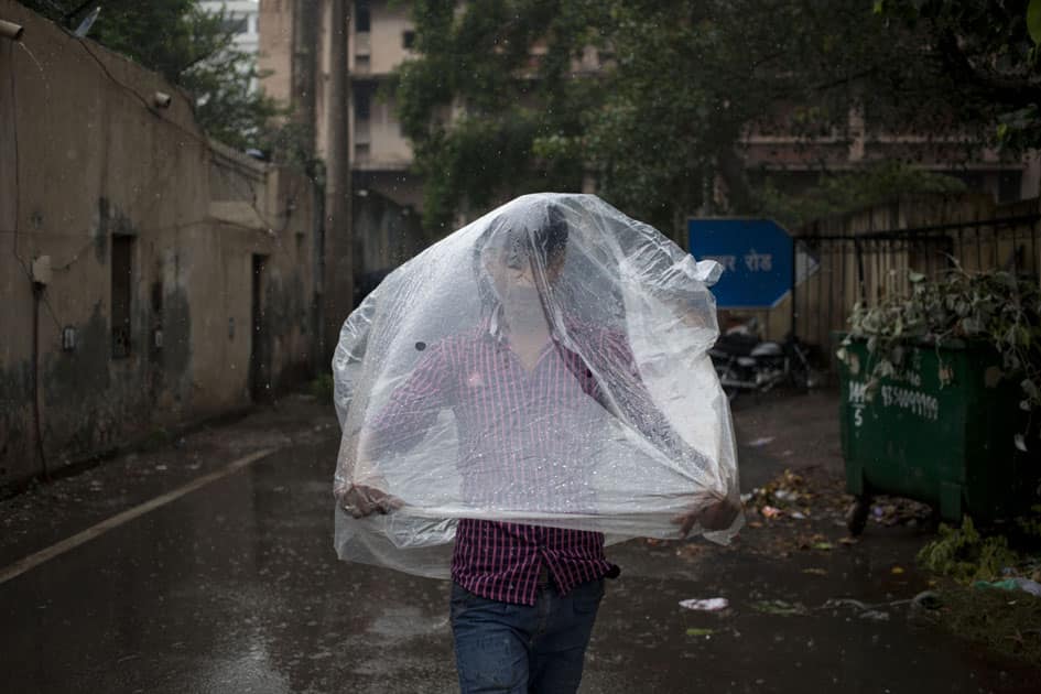 monsoon shower in New Delhi. monsoon shower in New Delhi.