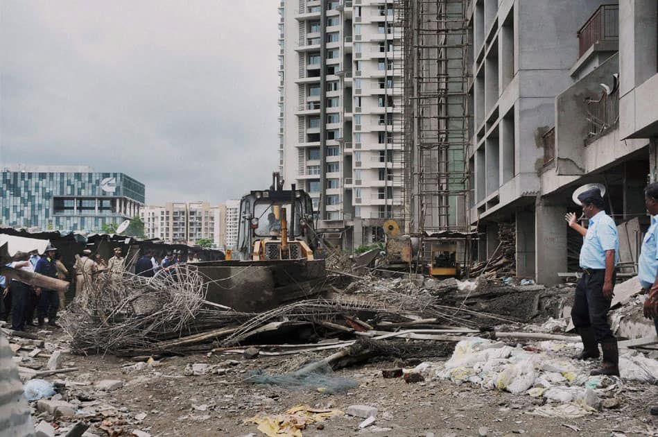 under-construction building collapsed under-construction building collapsed