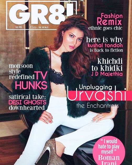 Duskier @GR8magazine Cover Girl- Urvashi Rautela Duskier @GR8magazine Cover Girl- Urvashi Rautela