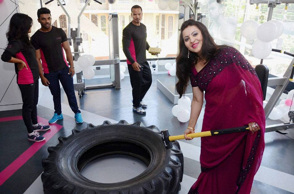 Virat Kohli's gym opens in Guwahati Virat Kohli's gym opens in Guwahati