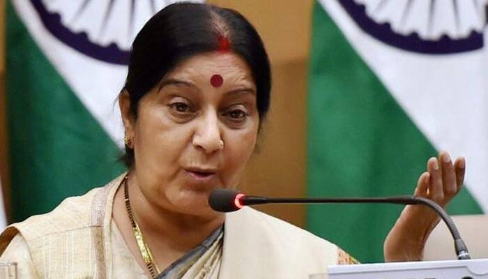 Indians almost starving in Saudi are over 10,000, not 800: Sushma Swaraj