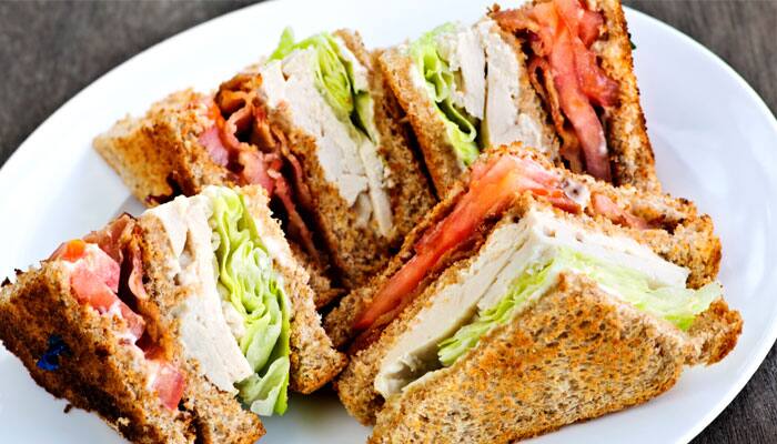 Whole wheat sandwich