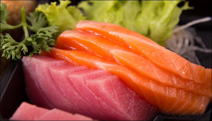 Salmon and Tuna