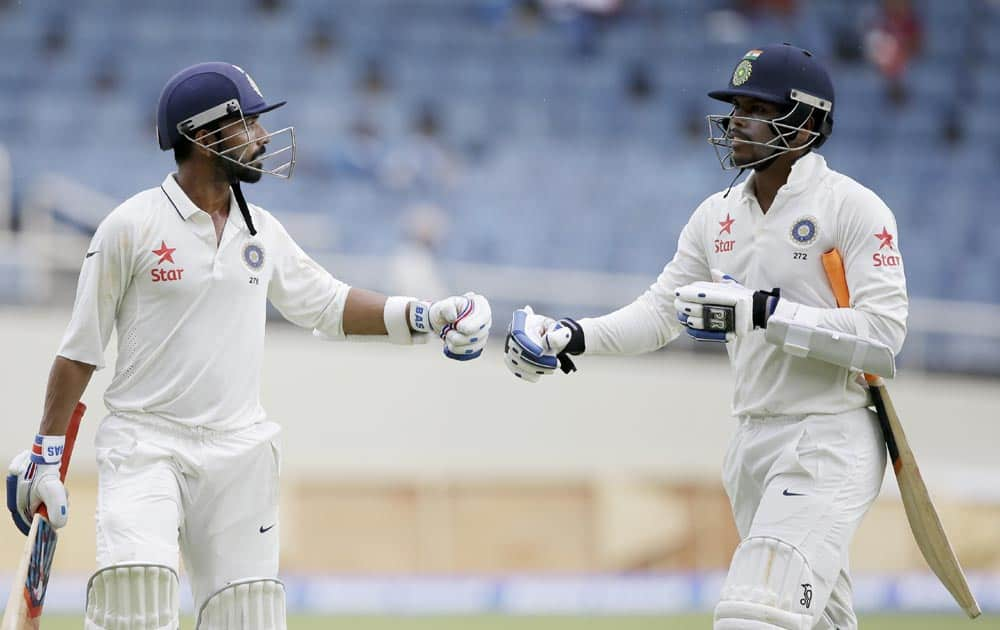 Ajinkya Rahane and Umesh Yadav