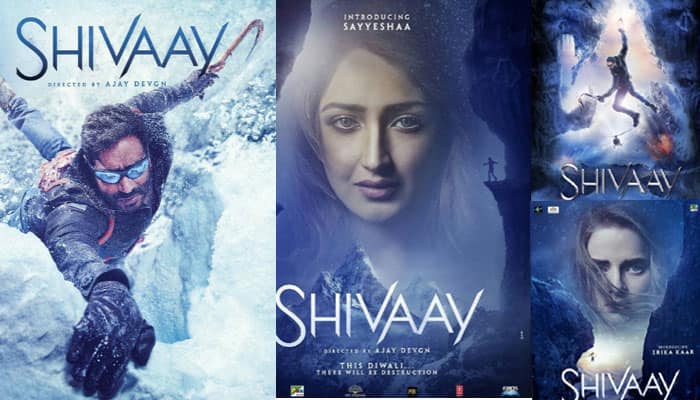 Ajay Devgn excited over &#039;Shivaay&#039; trailer launch! See pic