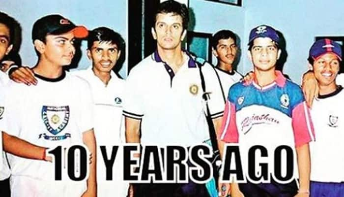 TRULY MOTIVATING! Virat Kohli shares 10-year-old photo with Rahul Dravid - Here&#039;s why