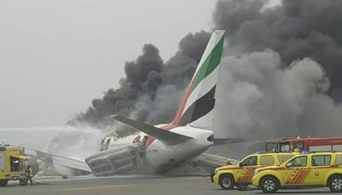 Emirates plane EK521 from Thiruvananthapuram crash-lands at Dubai airport, 300 on board safely evacuated