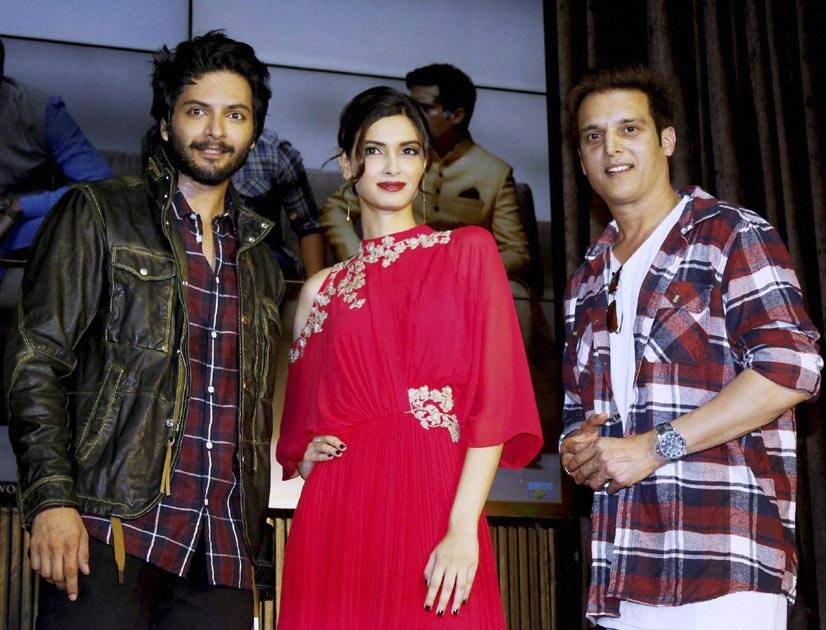 Bollywood actors Ali Fazal, Diana Penty and Jimmy Shergill