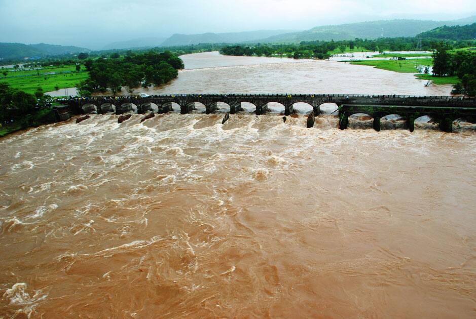 old bridge collapsed