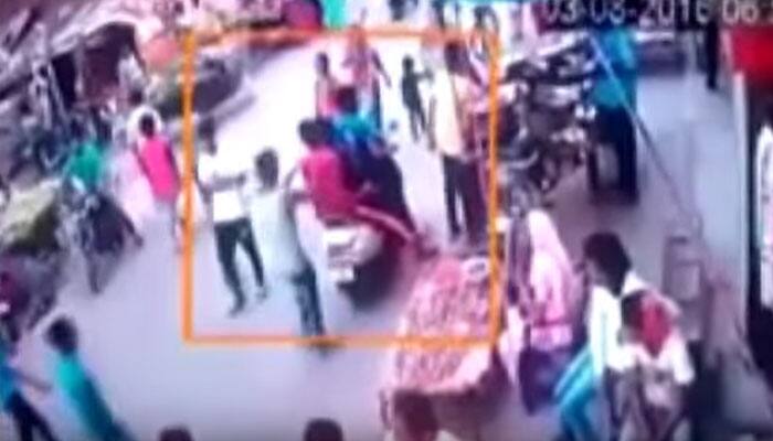 VIRAL VIDEO: Youth stabbed to death by goons in busy Chandigarh market – Watch shocking CCTV footage