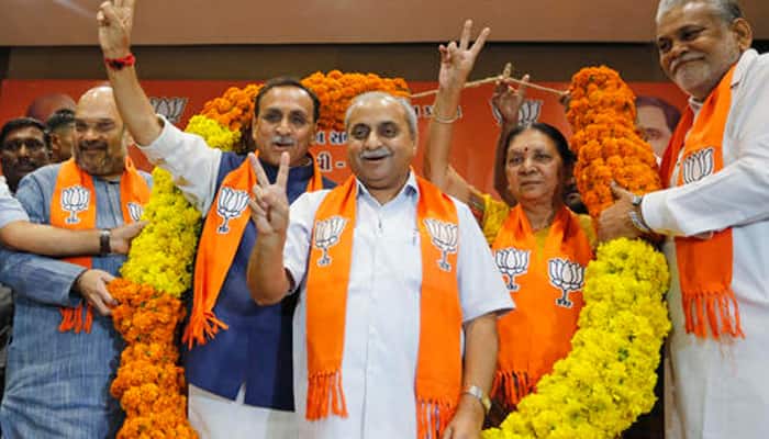 Vijay Rupani appointed as new Gujarat CM, says will make the state a role model for India