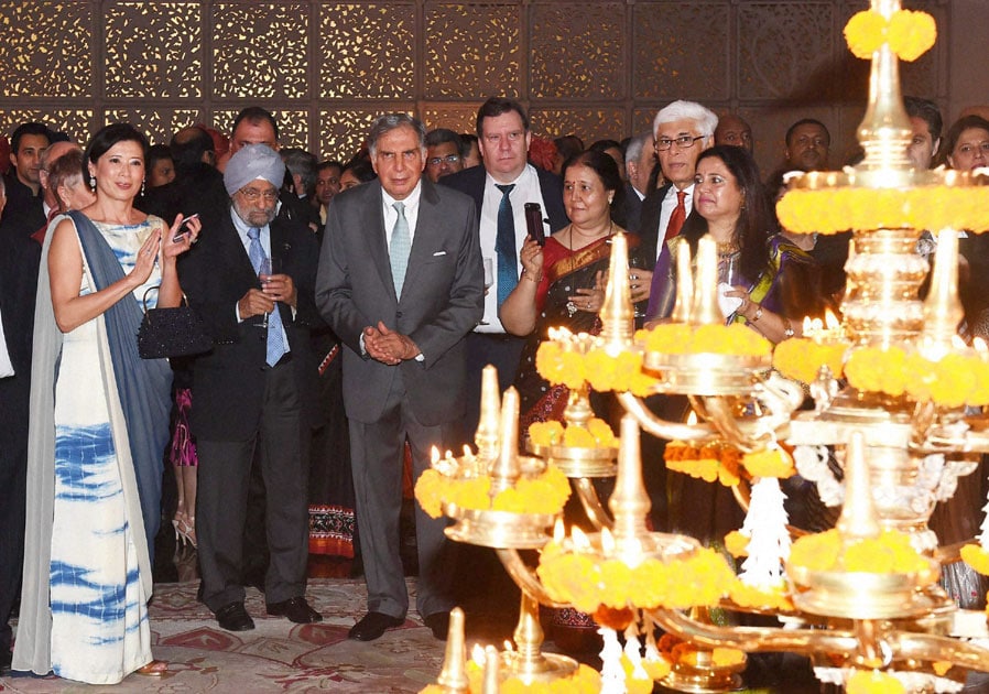 Ratan Tata launch of 'Tajness' at Taj Mahal Palac