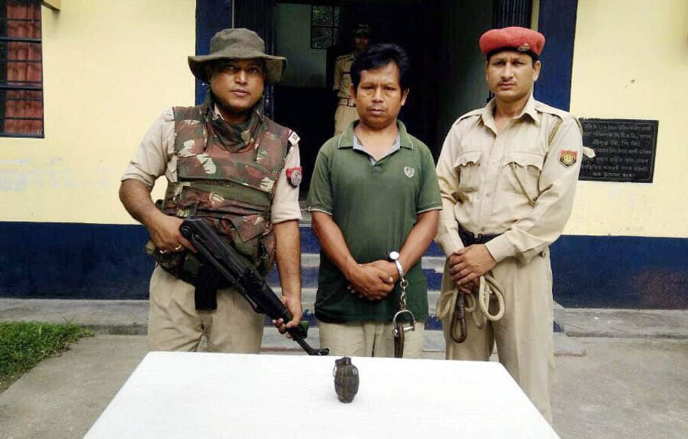 Assam Police arrested NDFB(S) terrorist Amiraj Basumatary