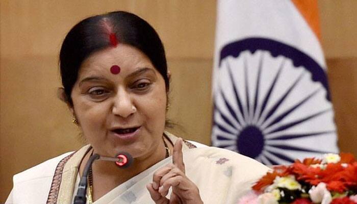 Swaraj asks Indian HC in Pak to seek consular access to Indian prisoner