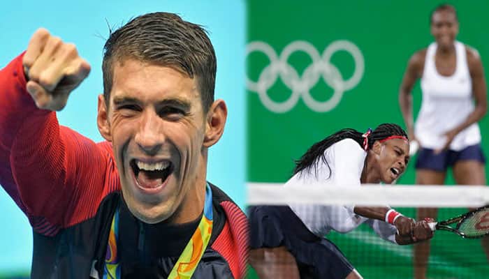 Rio Olympics 2016, Day 2: Michael Phelps bags 19th gold medal; Novak Djokovic, Williams sisters suffer shocking defeats