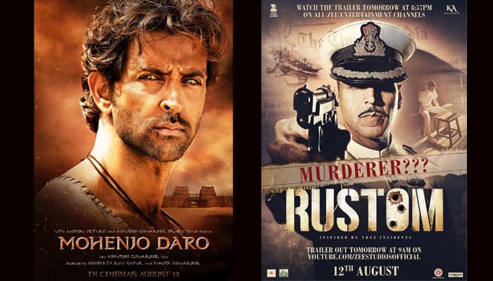 ‘Rustom’, ‘Mohenjo Daro’ Box Office clash: Akshay Kumar, Hrithik Roshan’s bromance will make you laugh!