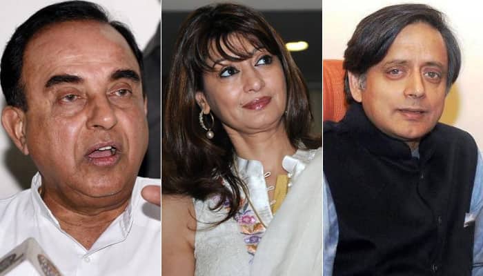 Sunanda Pushkar case: Shashi Tharoor was in AIIMS when her post-mortem was conducted, claims Swamy