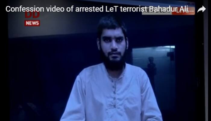 Terrorist Bahadur Ali exposes real face of LeT, JuD and Pakistani forces: Watch sensational video