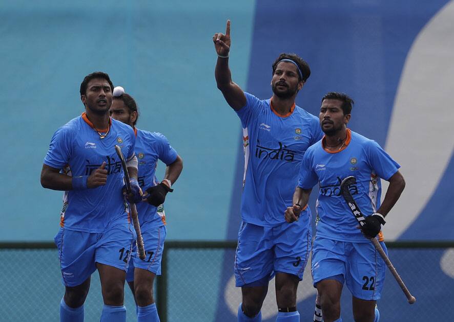 India men's vs Netherlands in men's