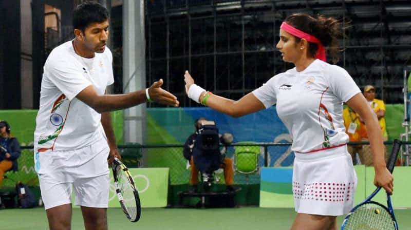 ania Mirza and Rohan Bopanna 