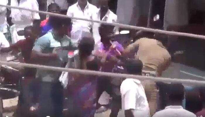 SHOCKING Tamil Nadu Police brutality! Cops raining blows on family members in full public view – WATCH Viral Video