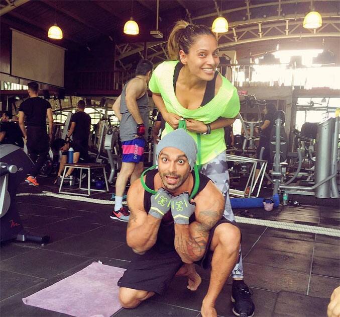 what workout are you gonna be doing today- Bipasha Basu