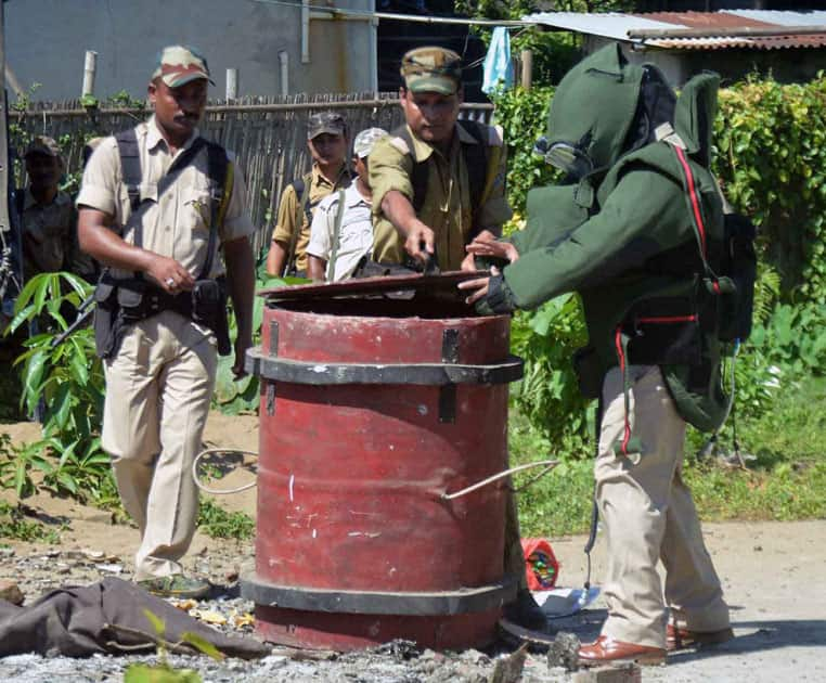 Bomb found near a cinema hall in Sivsagar