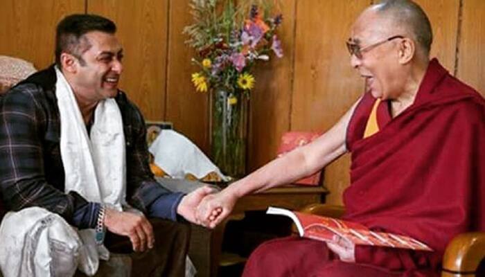 Salman Khan meets the Dalai Lama