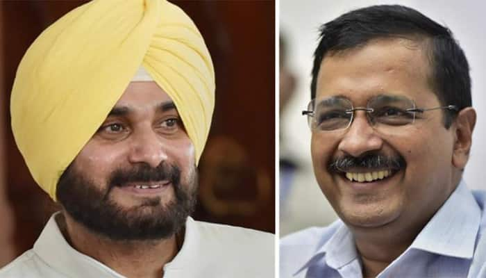 Navjot Singh Sidhu meets Kejriwal at his residence; is he finally joining AAP?