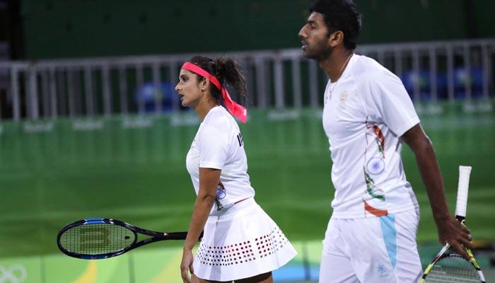 Sania Mirza and Rohan Bopanna fail to give India first medal in Rio Olympics 2016