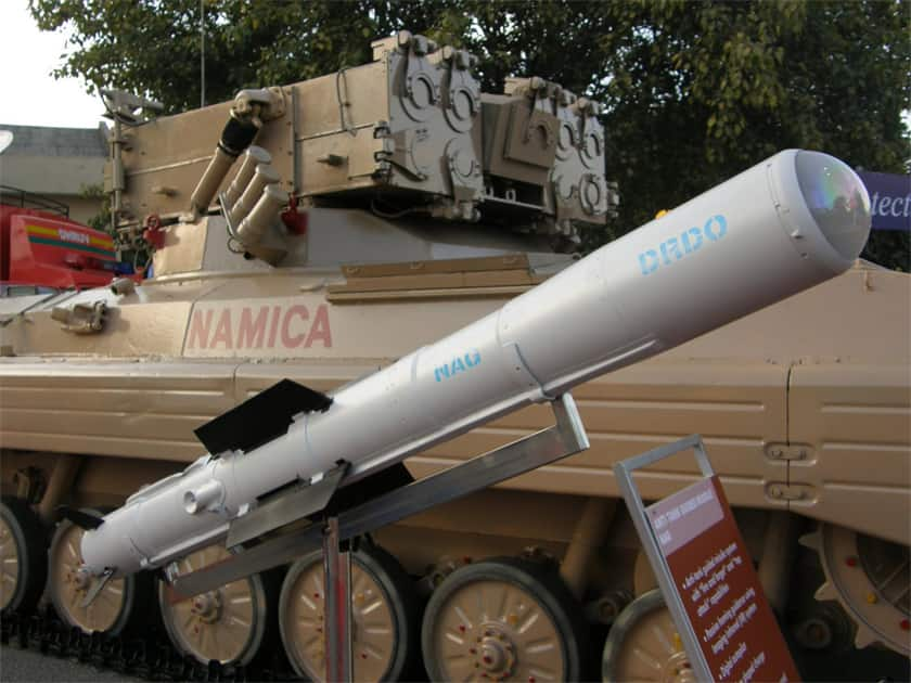 NAG MISSILE AND NAMICA (NAG MISSILE CARRIER)