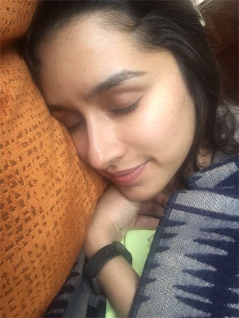 Time for quick day time nap- Shraddha Kapoor