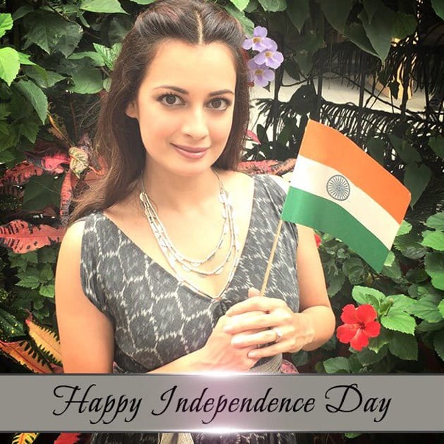 Happy Independence Day India!- Dia Mirza