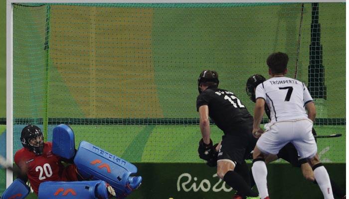 Germany and Netherlands in Rio Olympics 2016 Men&#039;s hockey semi-final