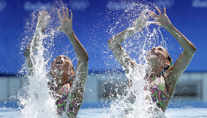 WATCH: WOW! Mexican synchronised swimmers perform on Bollywood song &#039;Aila Re Aila&#039; at Rio 2016, reach finals