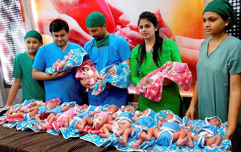 Girls born on Independence day in Surat